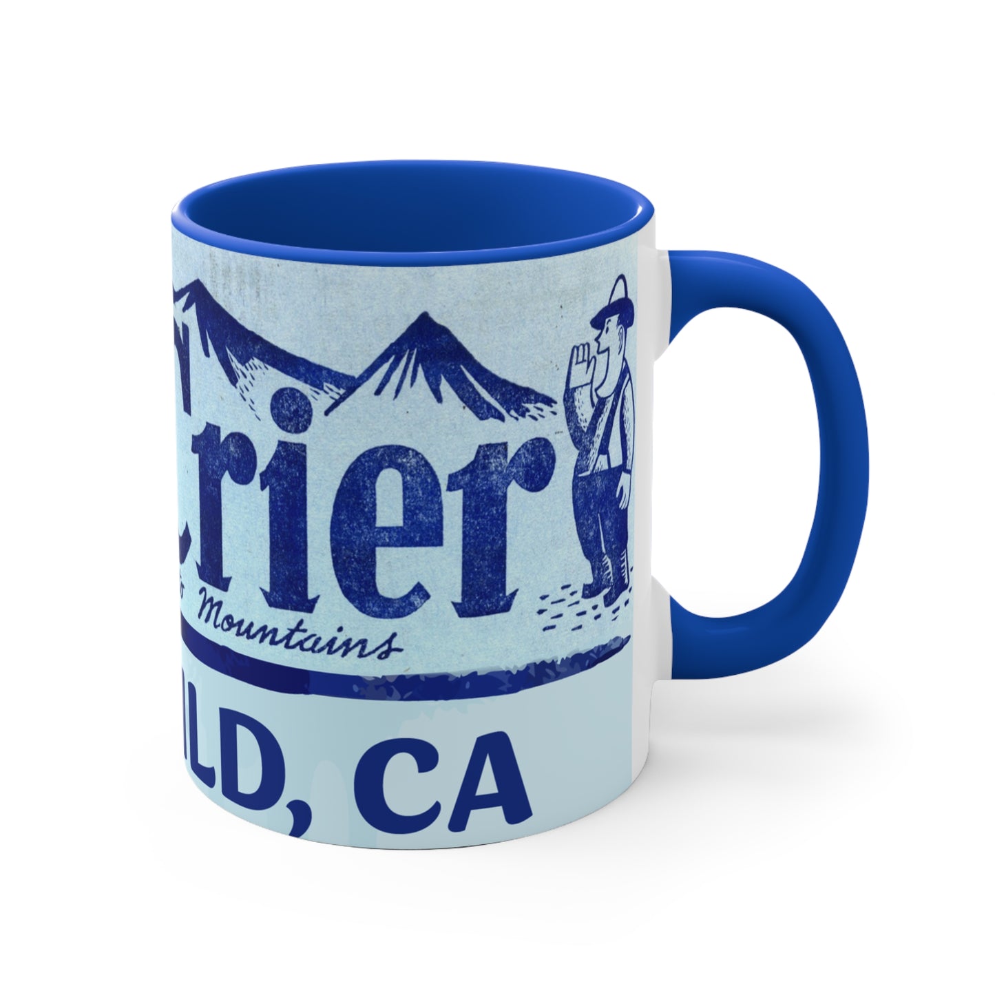 Idyllwild Town Crest Mug | Mountain Sunrise Ceramic Coffee Mug