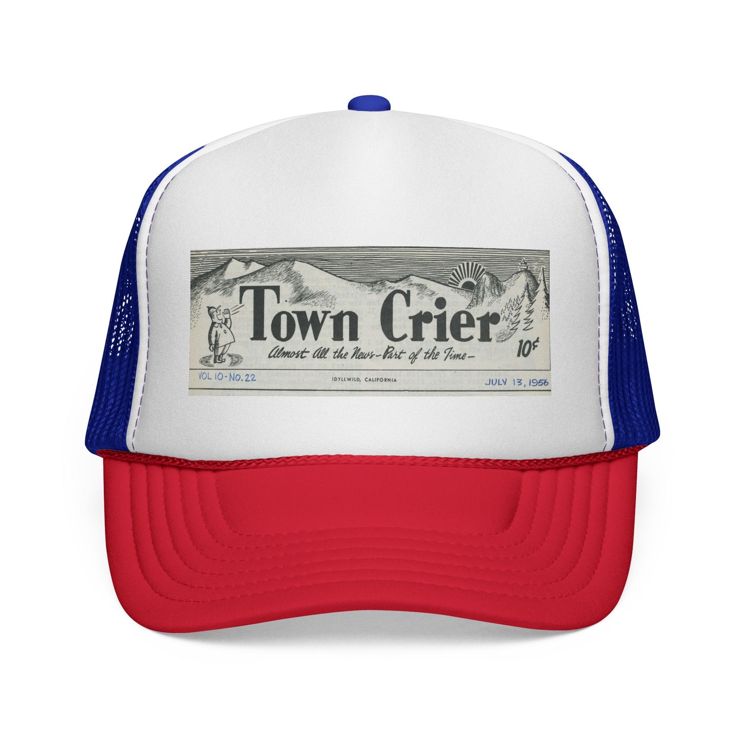 Trucker Caps - Vintage Newspaper Logo Design