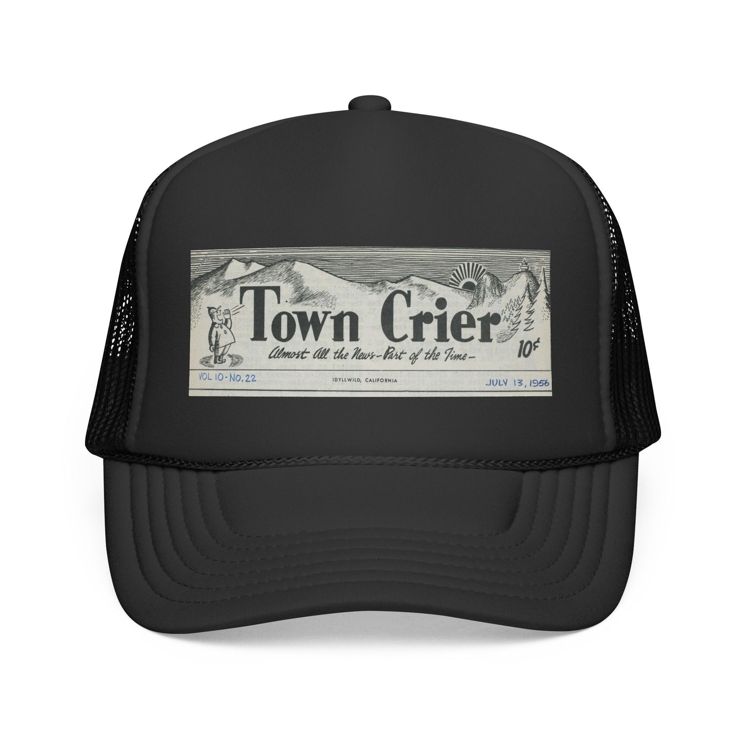 Trucker Caps - Vintage Newspaper Logo Design