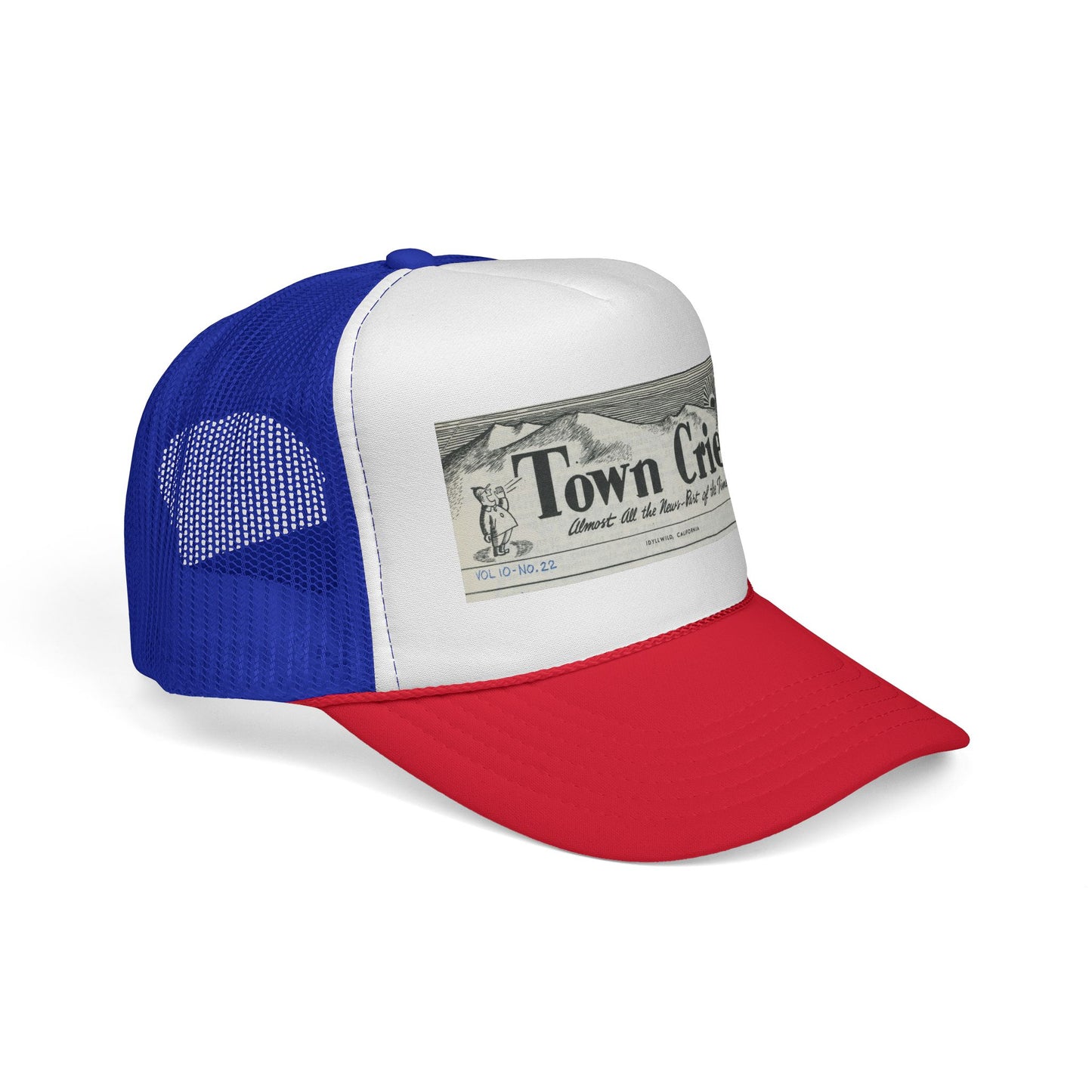 Trucker Caps - Vintage Newspaper Logo Design