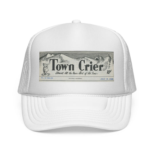Trucker Caps - Vintage Newspaper Logo Design